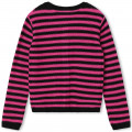 Striped tricot cardigan SONIA RYKIEL for GIRL