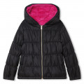 Reversible hooded coat SONIA RYKIEL for GIRL