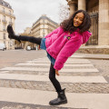 Reversible hooded coat SONIA RYKIEL for GIRL