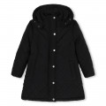 Long hooded padded coat SONIA RYKIEL for GIRL