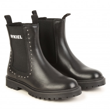 Leather ankle boots SONIA RYKIEL for GIRL