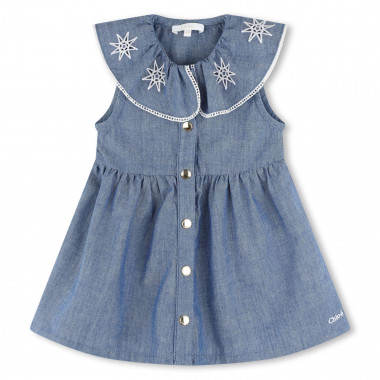 Robe avec broderies anglaises CHLOE pour FILLE