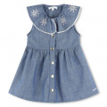 Robe avec broderies anglaises CHLOE pour FILLE