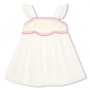 Dress with frilled straps CHLOE for GIRL
