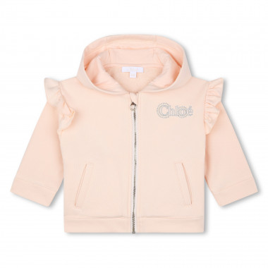Zip-up hooded sweatshirt CHLOE for GIRL