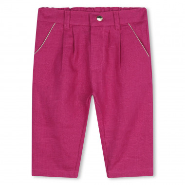 Wool trousers with embroidery CHLOE for GIRL