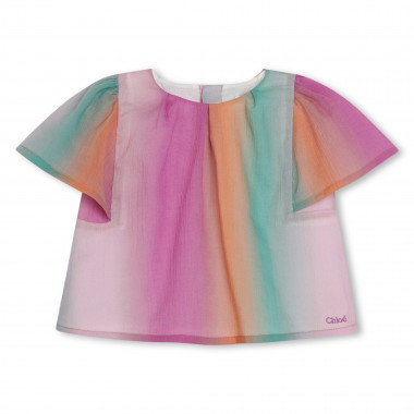 Rainbow print blouse CHLOE for GIRL