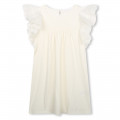 Dress with pleats and frills CHLOE for GIRL