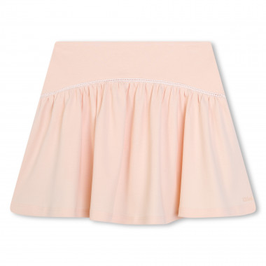 Gathered cotton skirt CHLOE for GIRL