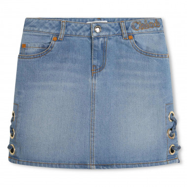 Denim 5-pocket skirt CHLOE for GIRL