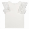 Embroidered cotton T-shirt CHLOE for GIRL