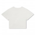 T-shirt ricamata in cotone CHLOE Per BAMBINA
