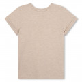 Heathered cotton T-shirt CHLOE for GIRL