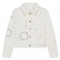 Cotton twill jacket CHLOE for GIRL