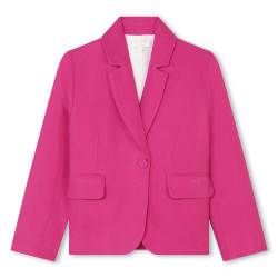 Linen & cotton tailored jacket