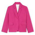 Linen & cotton tailored jacket CHLOE for GIRL