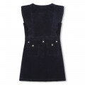 Velvet corduroy dress CHLOE for GIRL