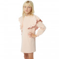 Robe en molleton à volants CHLOE pour FILLE