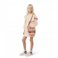 Fleece dress with ruffles CHLOE for GIRL