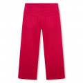 Pantalon en coton CHLOE pour FILLE