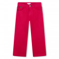 Pantalon en coton CHLOE pour FILLE