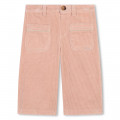 Velvet corduroy trousers CHLOE for GIRL