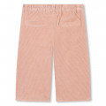 Velvet corduroy trousers CHLOE for GIRL