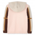 Three-colour hooded cardigan CHLOE for GIRL