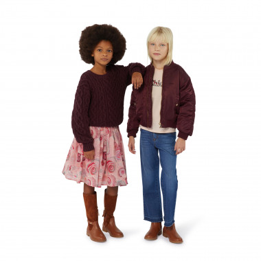 Cable-knit jumper CHLOE for GIRL