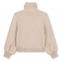 Pull à col roulé en tricot CHLOE pour FILLE
