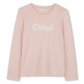 Long-sleeved T-shirt CHLOE for GIRL