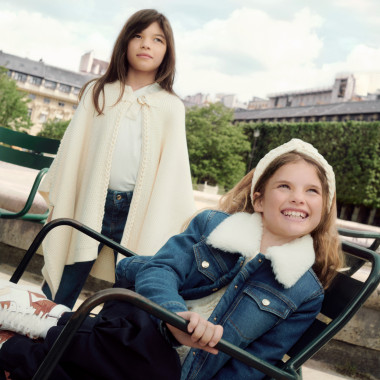 Veste en denim CHLOE pour FILLE