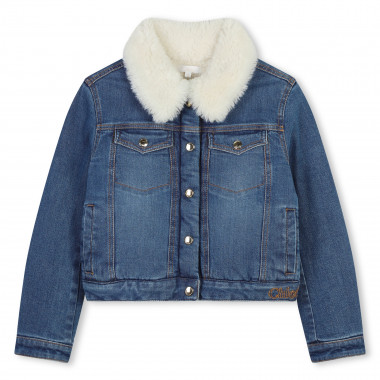 Veste en denim CHLOE pour FILLE