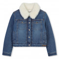 Veste en denim CHLOE pour FILLE