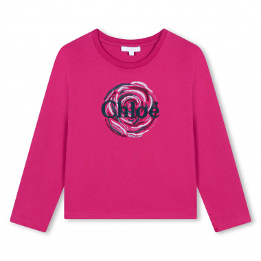 T-shirt a maniche lunghe CHLOE Per BAMBINA