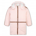 Hooded puffer jacket CHLOE for GIRL