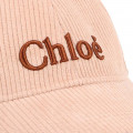 Gorra de pana CHLOE para NIÑA