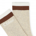 Calcetines tricolores CHLOE para NIÑA