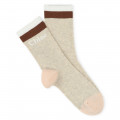 Three-colour socks CHLOE for GIRL