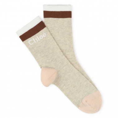 Three-colour socks CHLOE for GIRL