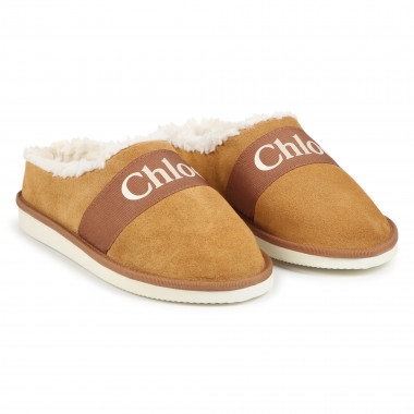 Suede slippers CHLOE for GIRL