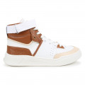 Leather lace-up trainers CHLOE for GIRL