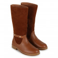 Bottes bi-matière CHLOE pour FILLE