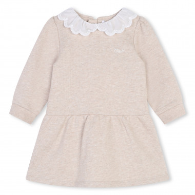 Flared brushed fleece dress CHLOE for GIRL