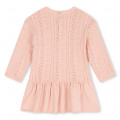 Robe tricot à motifs fantaisie CHLOE pour FILLE