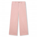 Wide-leg corduroy trousers CHLOE for GIRL