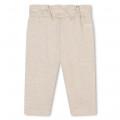 Pantalon en molleton avec noeud CHLOE pour FILLE