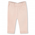 Pantalon à revers CHLOE pour FILLE