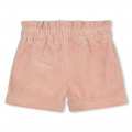 Corduroy shorts CHLOE for GIRL