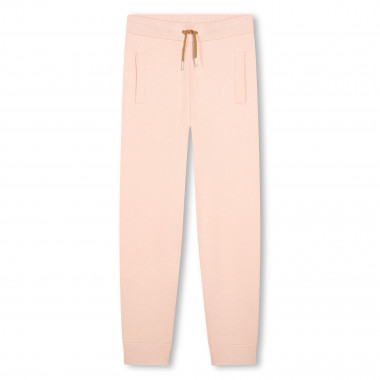 Pantalon tricot brodé au dos CHLOE pour FILLE